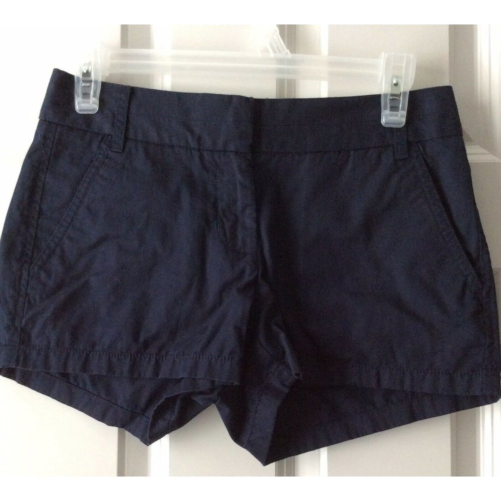 J. Crew, Size 00, “Chino Broken-in”, Navy, Excellent Condition